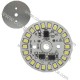 LED CHIP DI POTENZA 12W 220Vac TONDO DIAM. 44mm