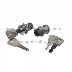 INTERRUTTORE BIPOLARE A CHIAVE ESTRAIBILE 2 POSIZIONI 4A 125VAC