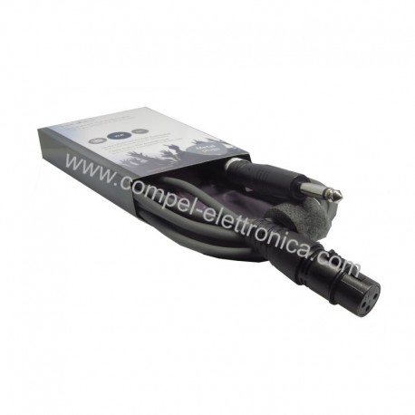 CAVO CANNON XRL FEMMINA /JACK MASCHIO PROFESSIONALE FLESSIBILE 5Mt