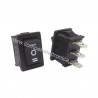 INTERRUTTORE MINIATURA 3 POSIZIONI NERO