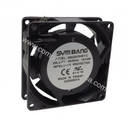 VENTOLE 80X80X25H 220V 13/14W BRONZINE SYM BANG