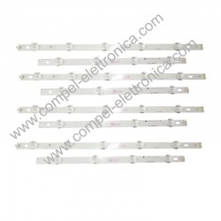 KIT 8 BARRE LED TV 4PZ ES-118-B/5 - 4PZ ES-118A/4V01 39"