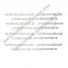KIT 8 BARRE LED TV LG (4A 5LED 4B 4LED) 39"