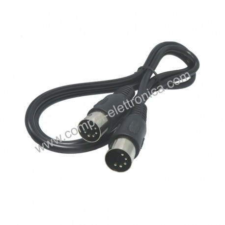 CAVO DIN 5 POLI MASCHIO / MASCHIO 1MT