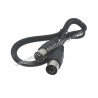 CAVO AUDIO DIN 5 POLI MASCHIO / MASCHIO 1MT