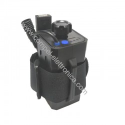 PORTABATTERIA PER 4 BATTERIE 18650 CON USB DC