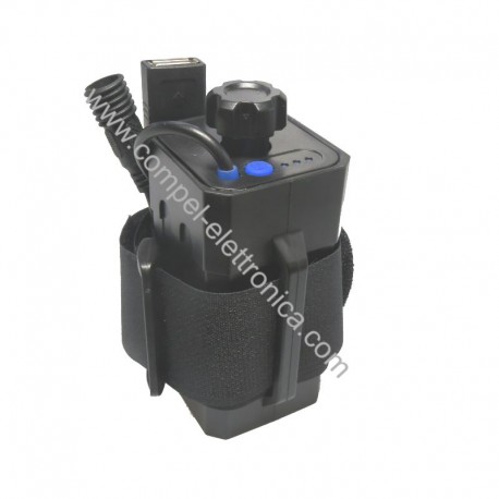 PORTABATTERIA PER 4 BATTERIE 18650 CON USB DC