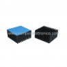 DISSIPATORI TERMICI CON NASTRO CONDUTTIVO TERMICO ADESIVO 40x40x20mm