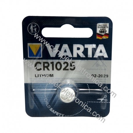 CR 1025 BATTERIA LITIO 3V VARTA
