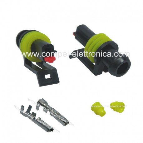 CONNETTORE SUPERSEAL 1.5 - 1 PIN FEMMINA IP67
