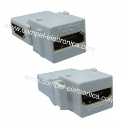 PRESA HDMI KEYSTONE AD ANGOLO 90°