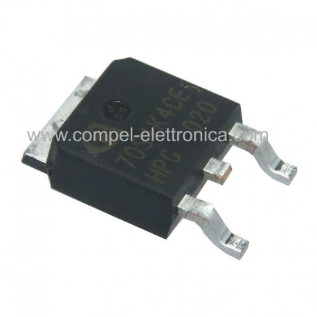 70S 1K4CE N-MOS/D-2DZ 700V 4A 22,7W DPAK