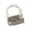 PORTALAMPADA CERAMICO ATTACCO G4/GY6,35/G5.3 28X17x10MM