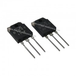 COPPIA 2SB1647/2SD2560 P/N DARL/RD 150V 15A 130W SANKEN *SELEZIONATI*