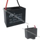 CONDENSATORI 20UF 450Vac IN BOX PER AVVIAMENTO MOTORI 2FILI CON FISSAGGI