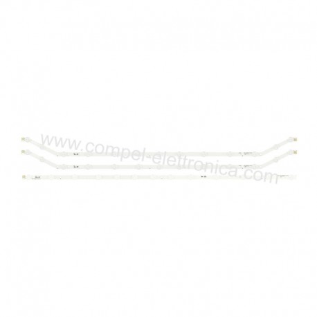 KIT BARRA LED TV D3GE-400SMA-R2 40" SAMSUNG 3 PEZZI