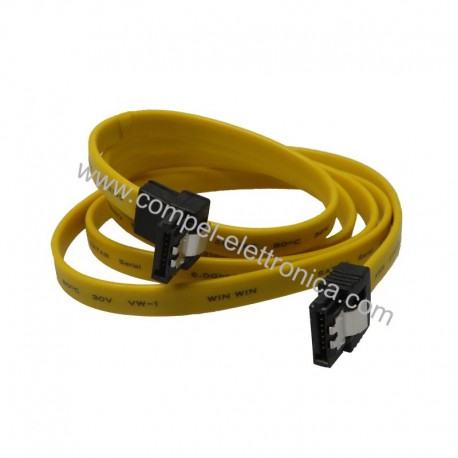 CAVO INTERNO PER HD S-ATA 6 GBPS 7P F/F 1MT 90°