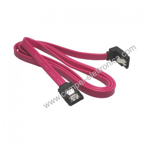 CAVO INTERNO X HD S-ATA 7P AD ANGOLO 90° CON BLOCCO F/F 0,50 CM 90°