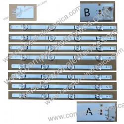 KIT BARRA LED TV 42" (4A 4B) LG