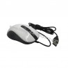 MOUSE OTTICO 3 TASTI USB 2.0 1000dpi M-901 BIANCO CAVO 1,5MT