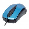 MOUSE OTTICO 3 TASTI USB 2.0 1000dpi MO2 BLU CAVO 1,5MT