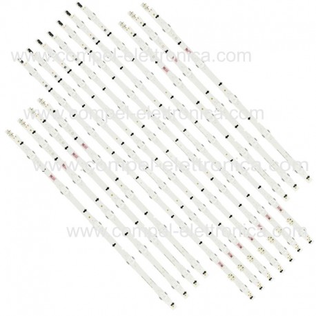 KIT BARRA LED TV 2014SVS60F 60" SAMSUNG 14 PEZZI