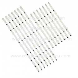 KIT BARRA LED TV D2GE-420SCA-R3 42" SAMSUNG 14 PEZZI