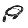 CAVO OTTICO AUDIO DIGITALE TOSLINK M/M 3MT CAVO diam.3 MM