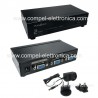 SPLITTER VGA 1 in - 2 out CON ALIMENTATORE(2 USCITE CONTEMPORANEAMENTE)