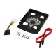 SLITTA KIT DI MONTAGGIO PER 2 HDD /SSD da 2,5" su Alloggio da 3,5" SATA