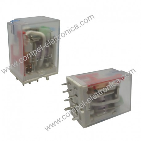 RELÈ LB2N-48DTP 48Vdc 2/SC 10A C.S. DPTD