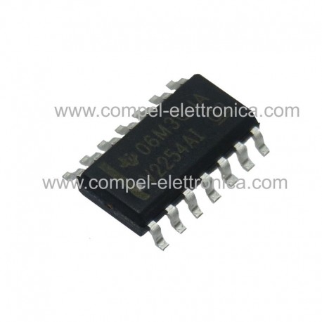 TLV 2254AIDR IC QUAD LOW-VOLT. RAIL-TO-RAIL OPERATIONAL AMPLIFIER SOIC14