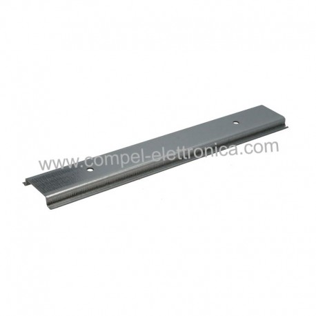 GUIDA DIN PERFORATA 210X35X7,5MM IN ACCIAIO
