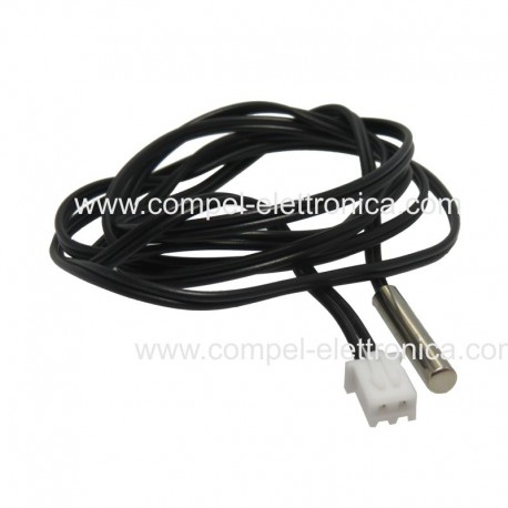 SONDA TEMPERATURA 10K NTC -20/150°C D.5x30mm IP68 waterproof