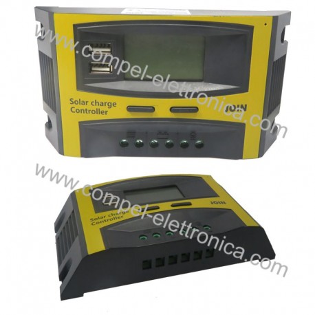 REGOLATORE DI CARICA 12/24V 20A NOTTE/G