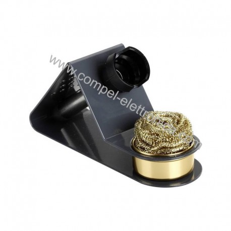 PORTA SALDATORE IN METALLO CON PORTA PAGLIETTA INCLUSA ZD-10W