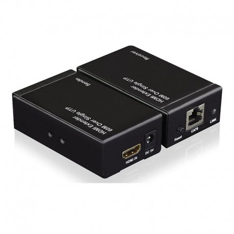 ESTENSORE HDMI TRAMITE 1 CAVO CAT5/6 FINO A 50 METRI (1080p)