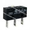 MICRO SWITCH 6A 250VAC IP50 SPDT 7,3x20x6,5mm FASTON 2,8x0,5mm