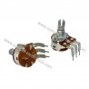 POTENZIOMETRO B500K LINEARE CON INTERRUTTORE PIN 90° C.S.