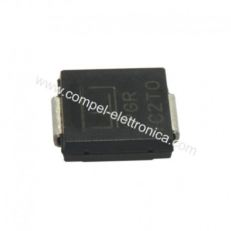 SMDJ75A DIODI 3kW 75V SOPPRESSORI UNIDIREZIONALI DO214AB