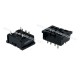 ZOCCOLO A 8 PIN PER RELE' 2 SCAMBI MONTAGGIO C.S SERIE LY2