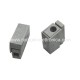 MORSETTO UNIPOLAR ATTACCO RAPIDO CLIP 400Vac 20A CAVI 0,5MM.2,5MM GRIGIO