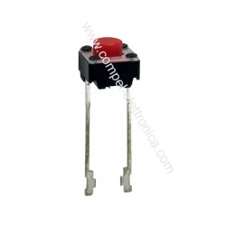 MINI PULSANTE 2 PIN C.S 6X6X5h