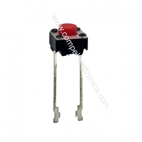MINI PULSANTE 2 PIN C.S 6X6X5h