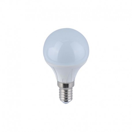 LAMPADA A LED E14 230V 6W 3K MINI BULBO OPACO