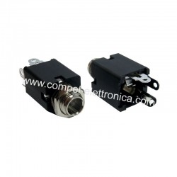 PRESA JACK MONO Ø 6,3MM PANNELLO CON INTERRUTTORE AMPHENOL