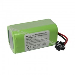 BATTERIA LI-ION 4,4V 2600Mah PER ASPIRAPOLVERE 37,2x69,5x39,3 mm