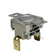 INTERRUTTORE TERMICO 300°C N.C. A FASTON 6,3MM VERTICALI