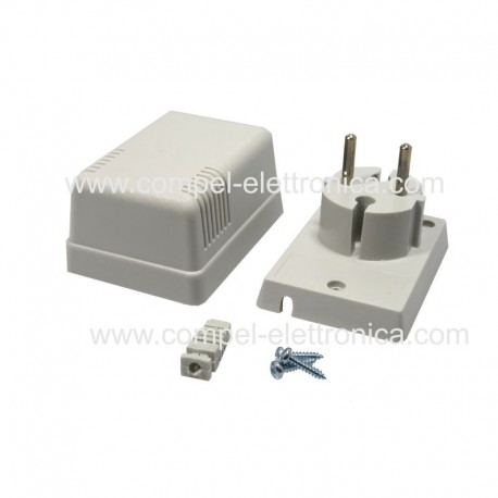 CONTENITORE IN ABS CON SPINA SHUKO 52x73x46H GRIGIO