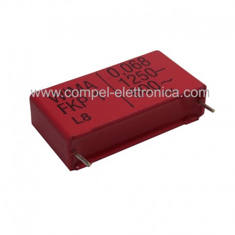 CONDENSATORI BOX 0,068UF 1250V P. 37,5mm